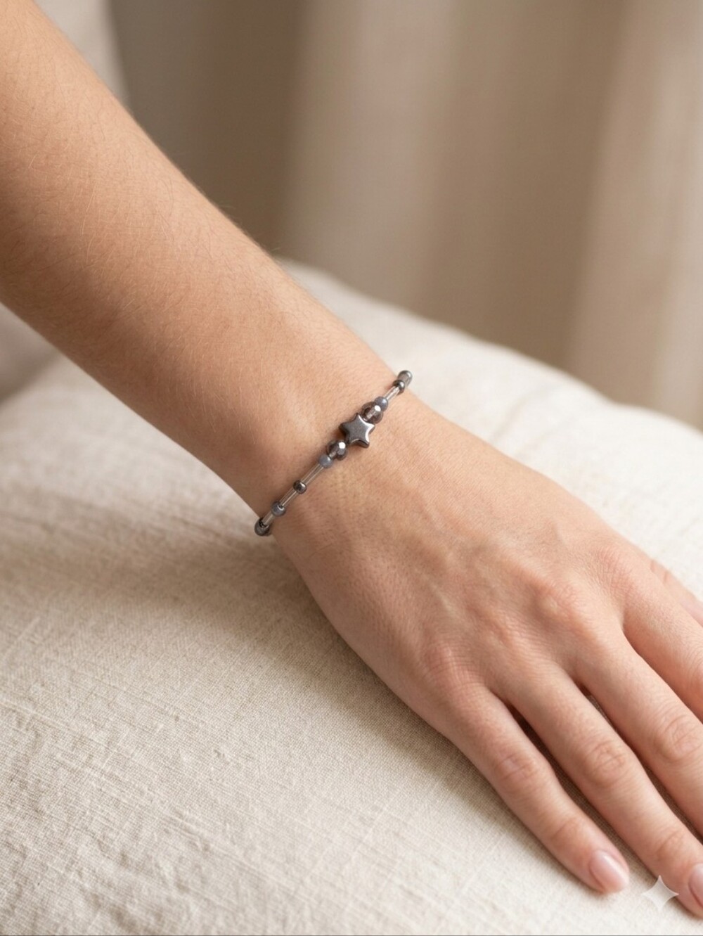 Handceafted Glass Bead Bracelet